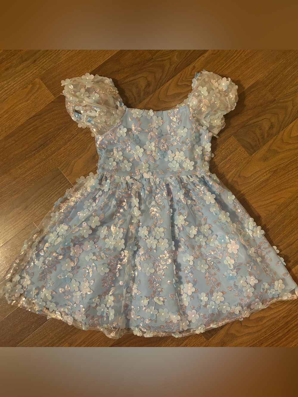Girls sequin dress